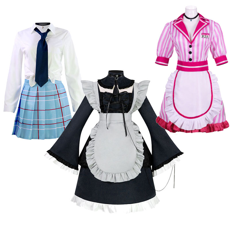Anime Cosplay Maid - Костюм для косплея WHH: Комплект «Комикс»