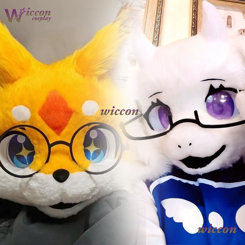 Anime Cosplay With Mask - OHaYo 25 см очки меховой костюм