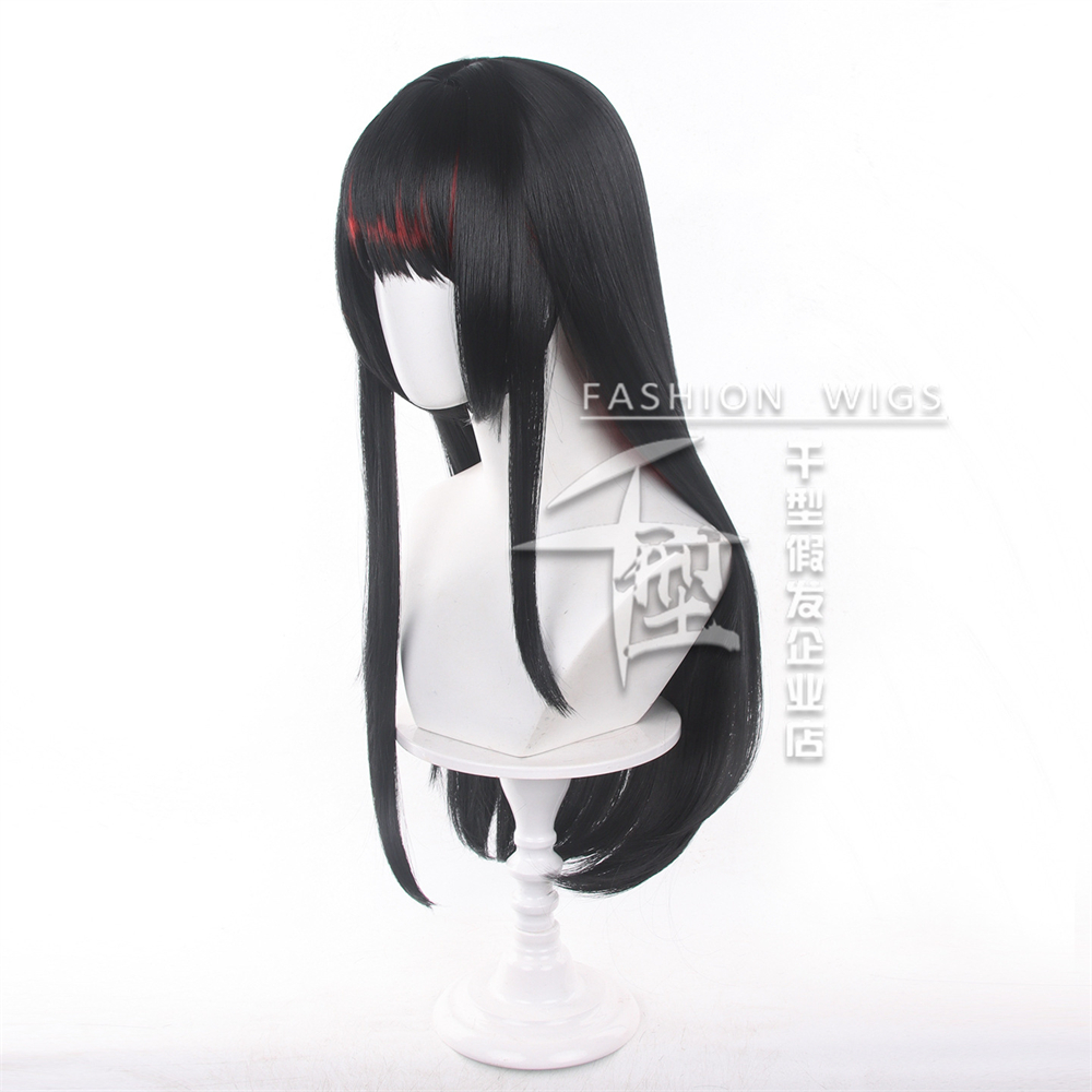 Парик для косплея Аниме Никаид – обзор и цена Anime Cosplay Girl With Black Hair