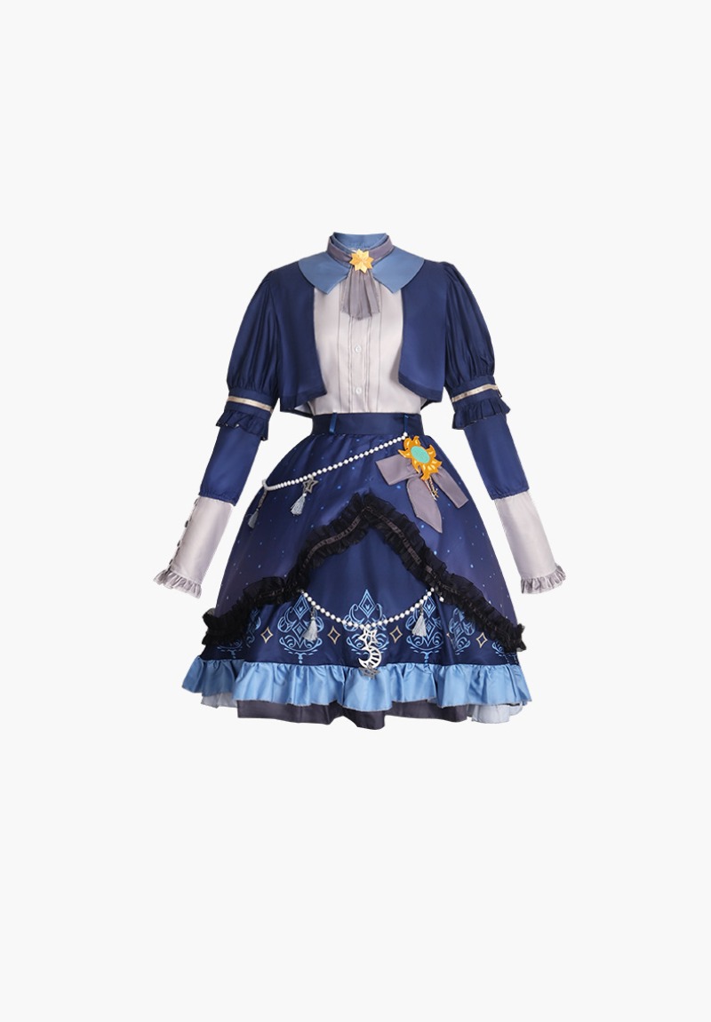 Красочное платье со звездами P – обзор и цена Anime Cosplay Female Characters