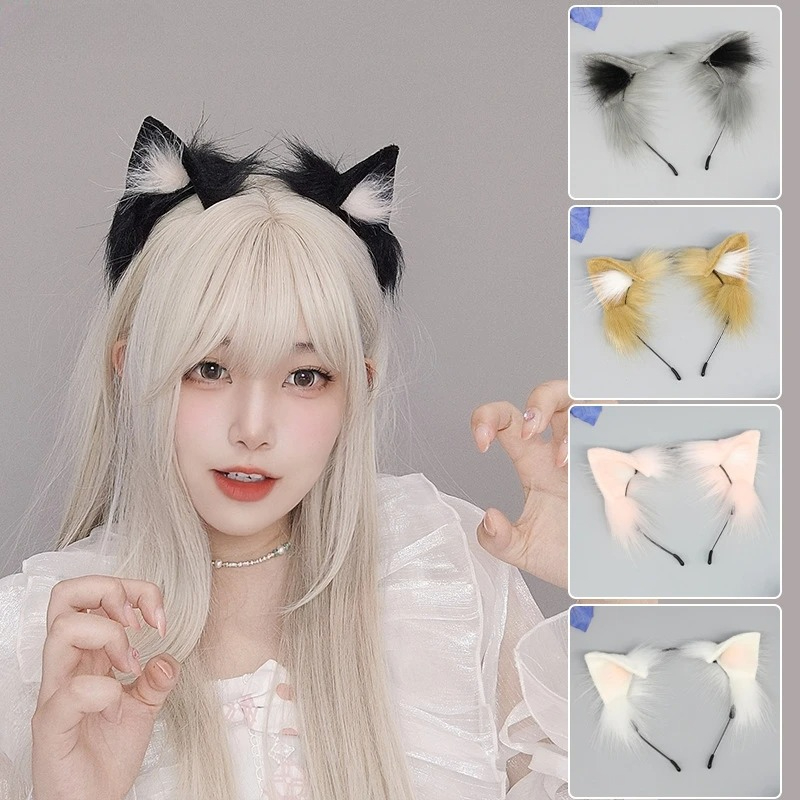 1 шт. повязка на голову с коша – обзор и цена Anime Cosplay Girl With Black Hair