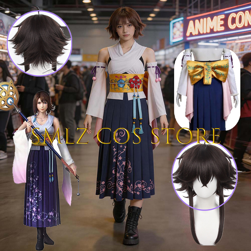 Костюм для косплея Yuna из FF1 – обзор и цена Cosplay Anime Women