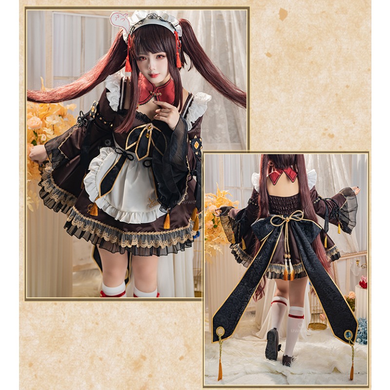Игра Genshin Impact Hu Tao Mai – обзор и цена Anime Cosplay Maid