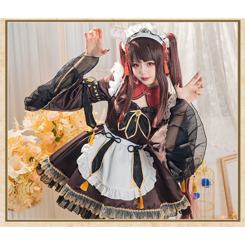 Игра Genshin Impact Hu Tao Mai – обзор и цена Anime Cosplay Maid