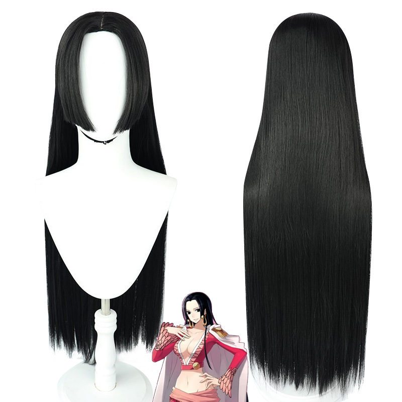 Парик для косплея в стиле аним – обзор и цена Anime Cosplay Girl With Black Hair