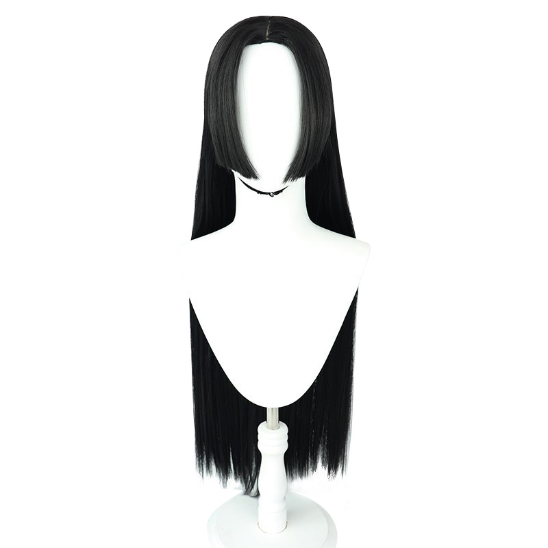 Парик для косплея в стиле аним – обзор и цена Anime Cosplay Girl With Black Hair