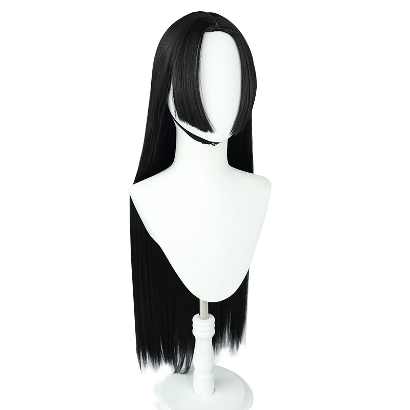 Парик для косплея в стиле аним – обзор и цена Anime Cosplay Girl With Black Hair