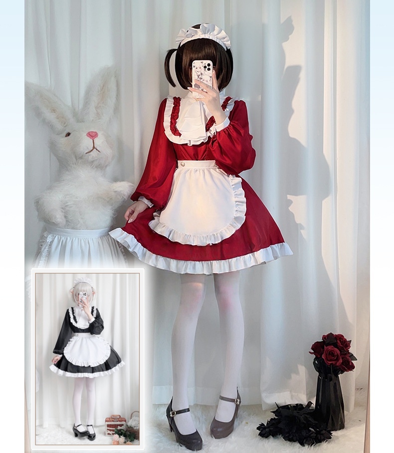 Японский стиль Y2K Jirai Kei C – обзор и цена Anime Cosplay Maid