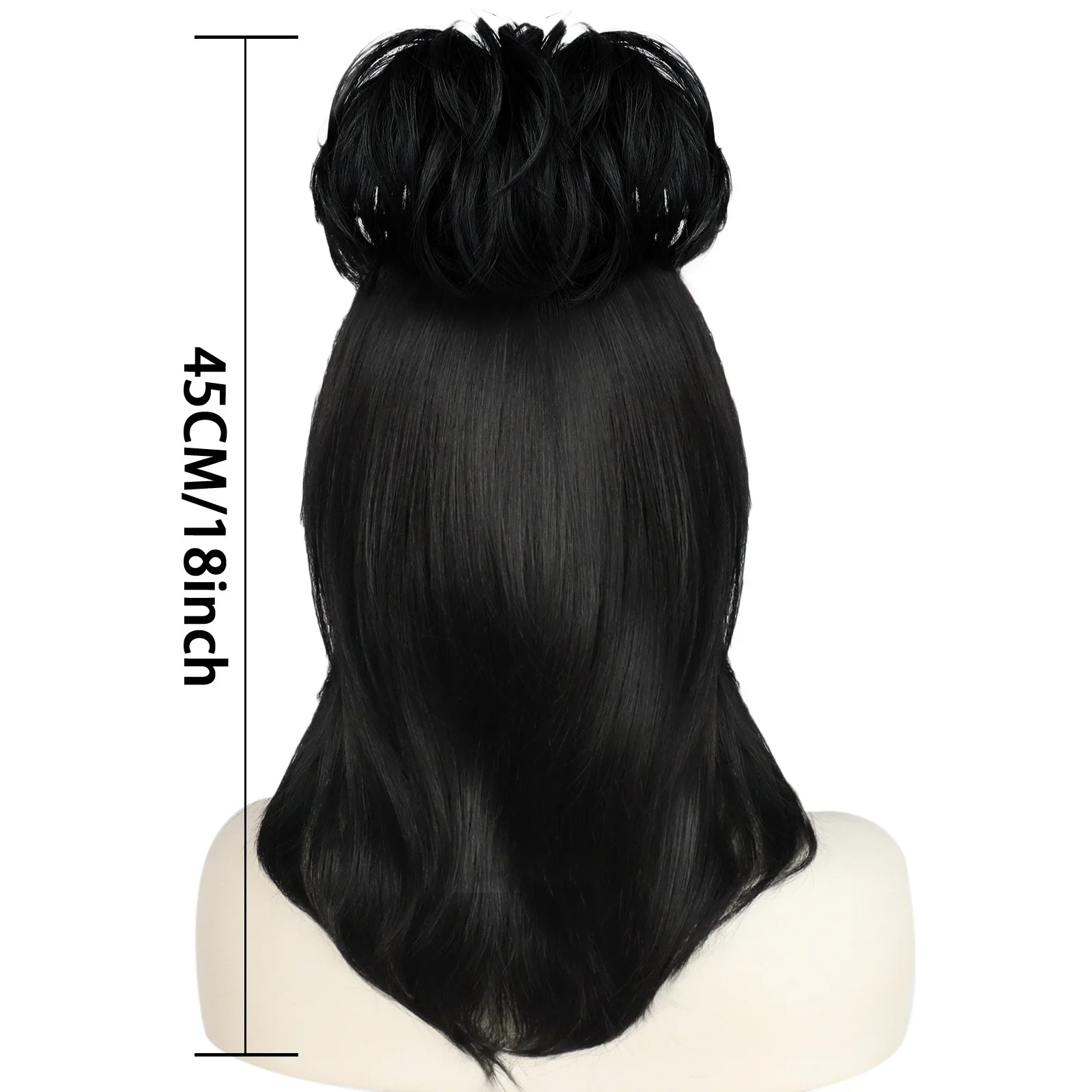 Лидия Дец Косплей Парик Невест – обзор и цена Anime Cosplay Girl With Black Hair