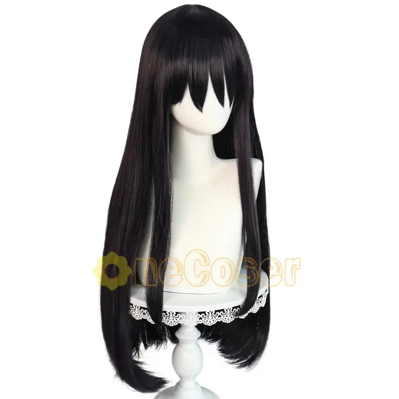 ADFF15 В НАЛИЧИИ: Парик для ко – обзор и цена Anime Cosplay Girl With Black Hair
